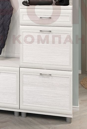 Прихожая МЕЛИССА  комп.01 Снежный ясень