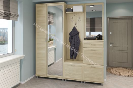 Прихожая МЕЛИССА  комп.01 Акация Молдау