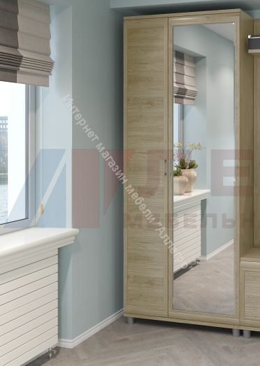 Прихожая МЕЛИССА  комп.01 Гикори Джексон светлый