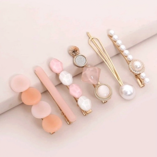 Комплект заколок для волос 6шт