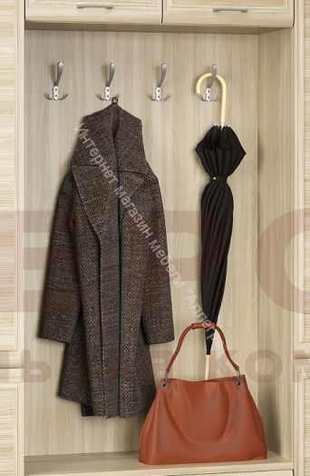 Прихожая МЕЛИССА  комп.09 Ясень Асахи