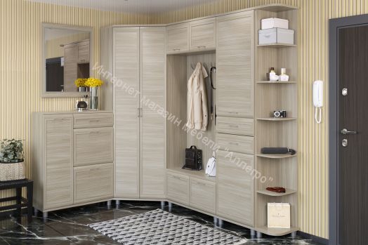 Шкаф ШК-2852 Мелисса многофункциональный