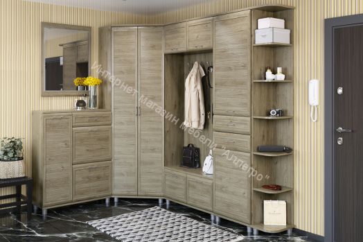 Шкаф ШК-2852 Мелисса многофункциональный