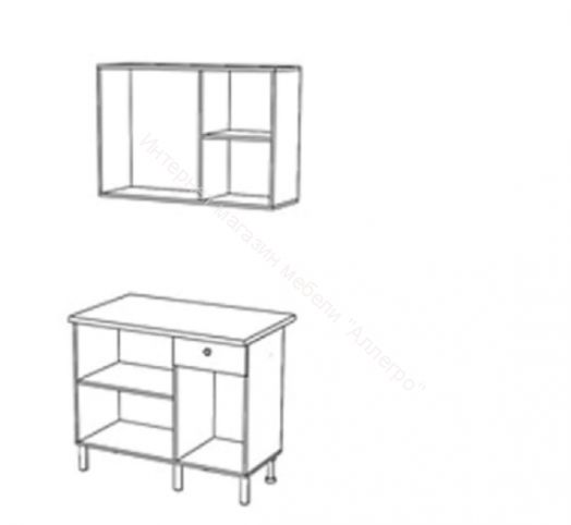 Кухонный гарнитур "Point" 1000 Тьеполо