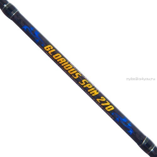 Спиннинг штекерный с двумя хлыстиками Mifine Glorious Spin Carbon 2.1 м / 8-25 г / 15-40г
