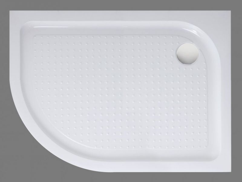 Душевой акриловый поддон Belbagno TRAY-BB-RH-120/80-550-15-W-R