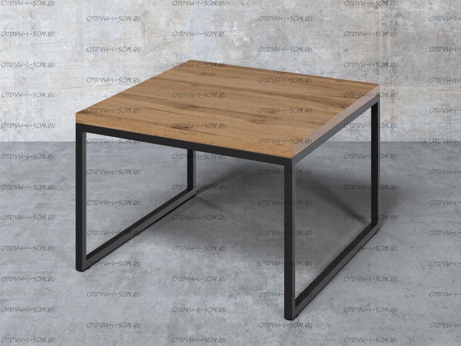 Столик журнальный Лофт 01 (60х60х40)