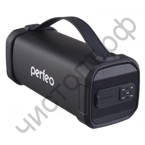 Колонка универс.с радио Perfeo PF_A4319 FM, MP3, microSD, USB, EQ, AUX, мощность 10Вт, 2200mAh, черный