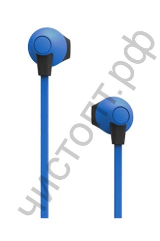 Наушники Smartbuy Boost, soft-touch, синие (SBE-960) вакуум