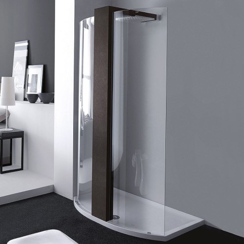 Пристенная / угловая душевая кабина Gruppo Treesse Elle Walk In B0110 80х124