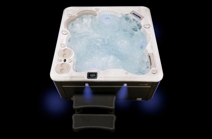 СПА бассейн с гидромассажем Hydropool Self Cleaning 670 Platinum 213х213 ФОТО