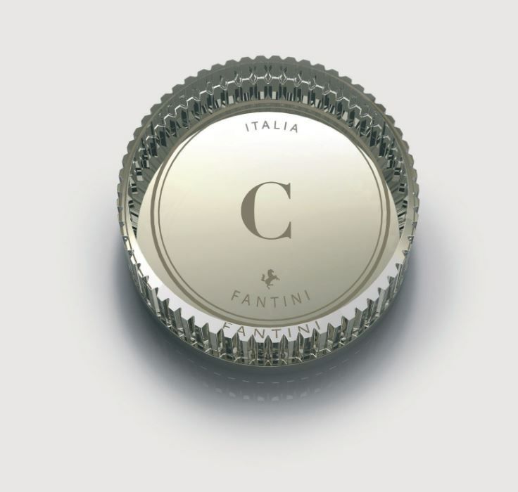 Изображение Правая ручка смесителя Fantini Venezia 29 02 N646CB из стекла в белом цвете