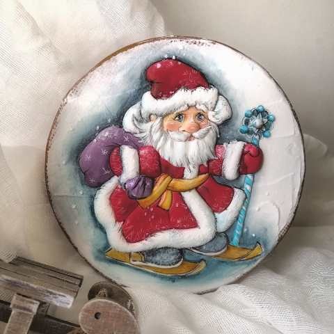 [Где торт?] Пряник Дед Мороз (Елена Кортусова)