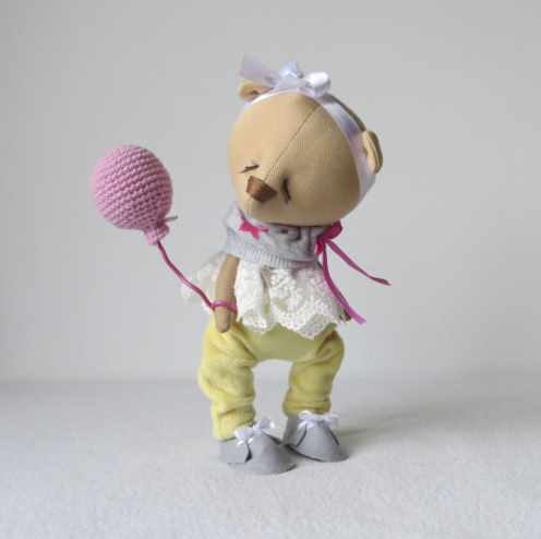 [Игрушка] Мастер-класс 'Конфетная Мишка'. 24 см (Виктория Веселова)