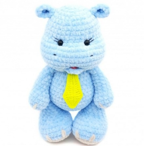 [Игрушки] Бегемотик Тоша (Алёна Комарцова)