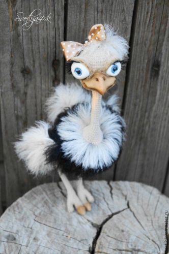 [Игрушки] Страус Арсений (Ирина Невельская)