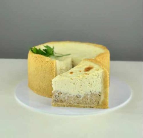 [Кондитерка] Чизкейк с Грибным Дюкселем и Курочкой (Мария Манахова)