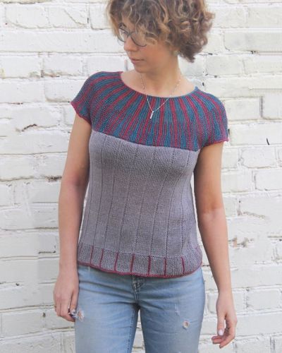 [Вязание] Футболка «Чертополох» (mrs_knowall)