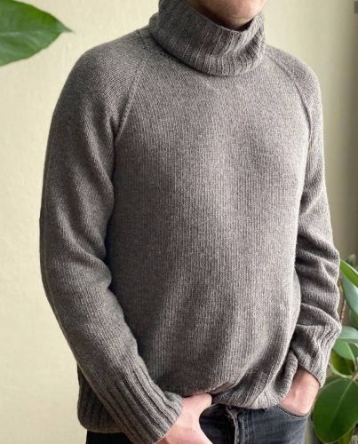 [Вязание] Мужской свитер «Justman sweater» (bydashylia)