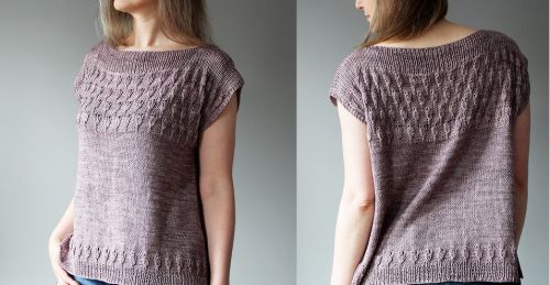 [Вязание] Топ «Tulpe» (Lisa Hannes)