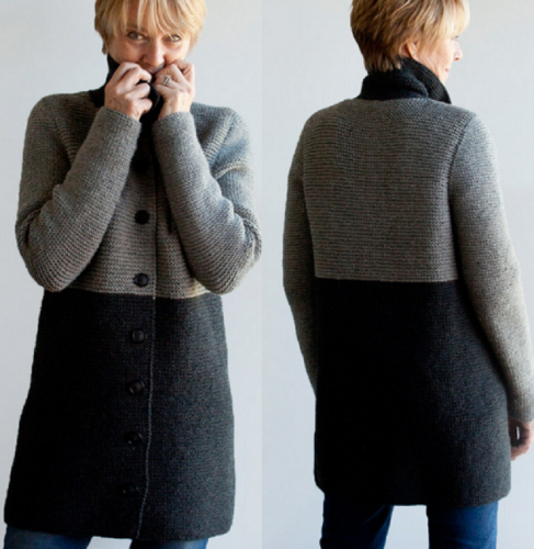 [Вязание] Вязаное пальто Brooklyn (Deb Hoss)