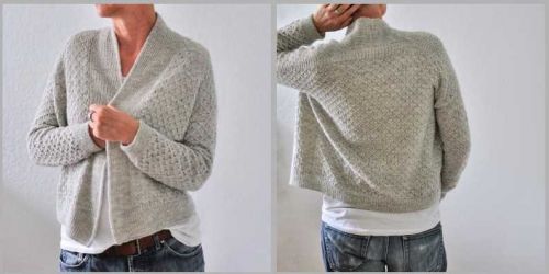 [Вязание] Вязаный кардиган LittleLove (Анкестрик)