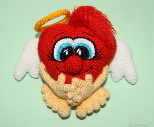 Мастер-класс по вязанию 'Сердечный Валентин' (крючок) (Елена Белова)