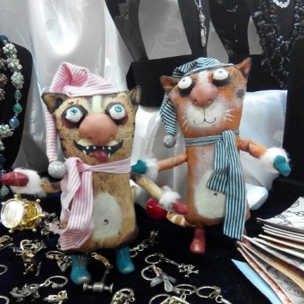 Мастер-класс 'Веселые котики' (Николай Павлов)