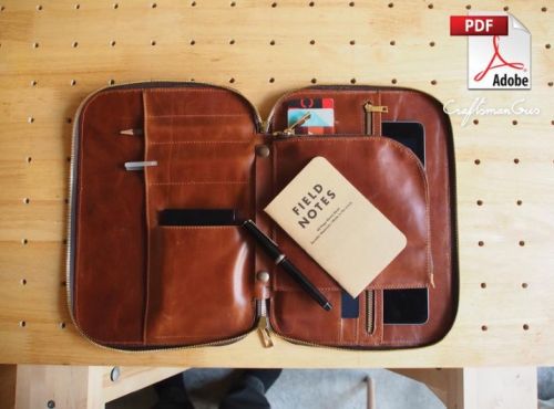 Кожаная папка «Traveler's Book» (Craftsmangus)