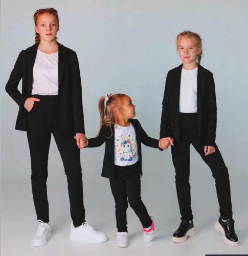 [Шитье] Жакет “Black” девочки рост 98-158, все размеры (Элина Патыкова)