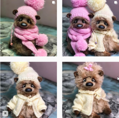 [Вязаная игрушка] Мишка карамелька (Капотина Татьяна)