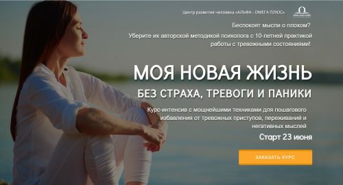 Моя новая жизнь без страха, тревоги и паники (Андрей Голощапов)