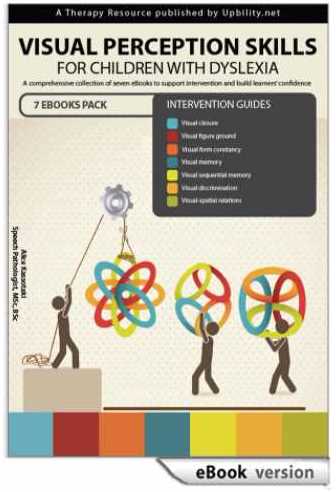 Visual Perception Skills for Children with Dyslexia 7 ebooks pack (Alice Kassotaki)