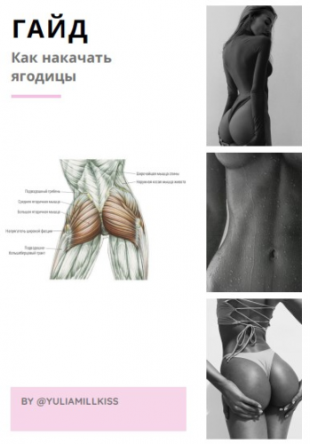 Гайд «Как накачать ягодицы» (YaliamillKiss)