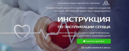 Инструкция по эксплуатации сердца (Елена Бахтина)