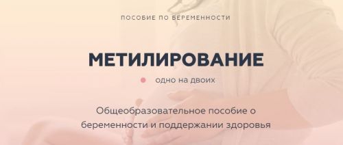 Пособие о беременности. Метилирование (Кристина Максимова)