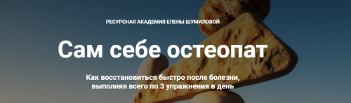 Сам себе остеопат. Как восстановиться быстро после болезни (Елена Шумилова)
