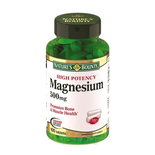 Нэйчес Баунти Магний 500 мг 100 табл.