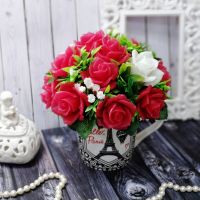 букет из мыла