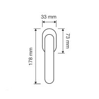 Оконная ручка Linea Cali Living 1690 SK схема