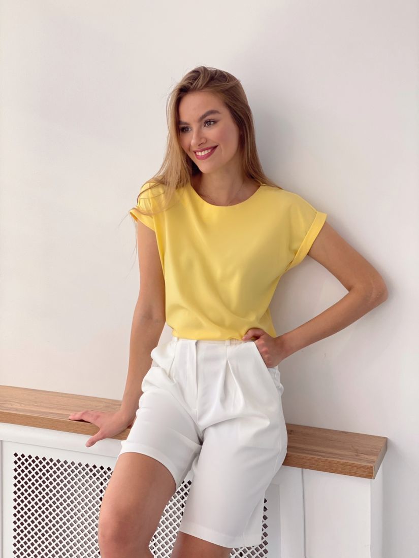 4062 Топ в цвете sunny yellow