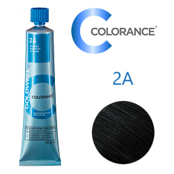 Goldwell Colorance 2A - Тонирующая крем-краска Иссиня-черный 60 мл