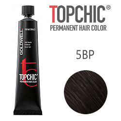 Goldwell Topchic 5BP - Стойкая краска для волос - Жемчужный тёмный шоколад 60 мл.