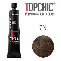 Goldwell Topchic 7N - Стойкая краска для волос - Русый 60 мл.