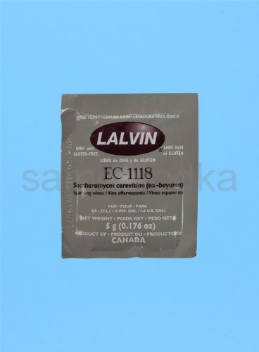 Винные дрожжи Lalvin "EC-1118" (универсальные), 5 г