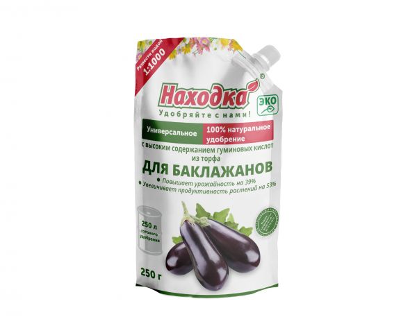 Удобрение для баклажанов дой-пак 250 гр. Универсальное. Концентрат на 250 литров