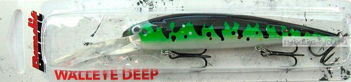 Воблер Bandit Walleye Deep 120 мм / 17,5 гр /Заглубление: до 8,1м / цвет: OL132