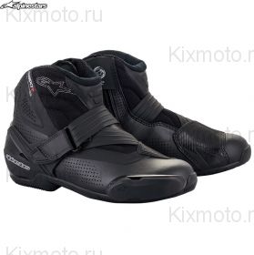 Мотоботы Alpinestars SMX-1 R V2, Черные