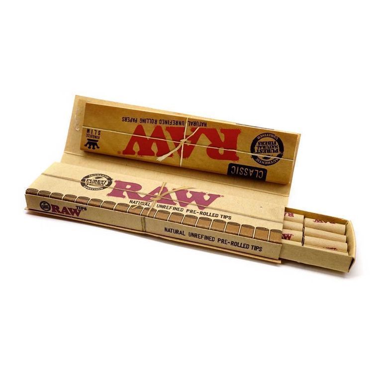 Бумажки с готовыми фильтрами "Raw Classic King-Size"