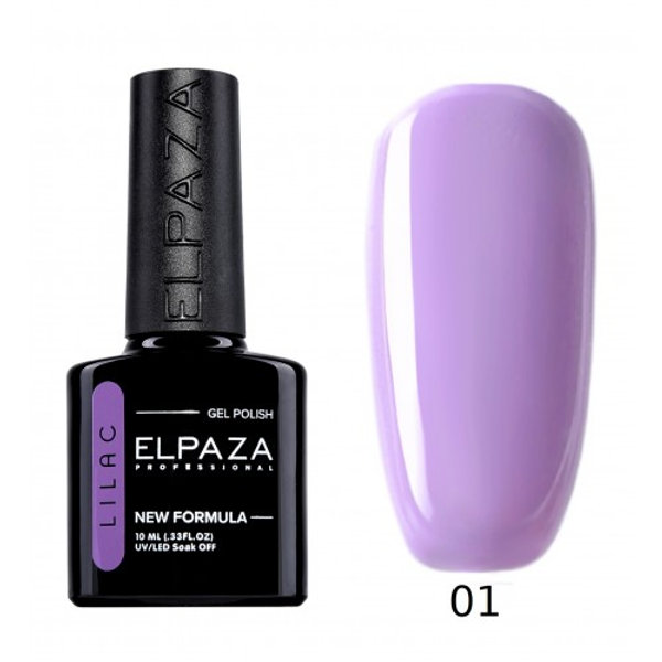 ELPAZA ГЕЛЬ-ЛАК LILAC 01  10мл.